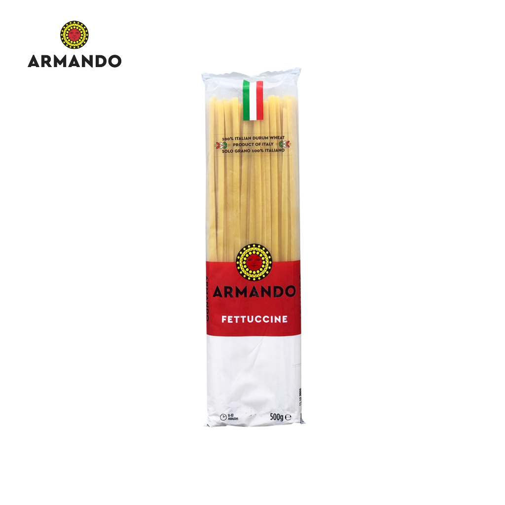 Armando อาร์มานโด เส้นพาสต้าเฟตตูชินี เบอร์14 ขนาด 500 กรัม 1 แพ็ค/F-AMD-14