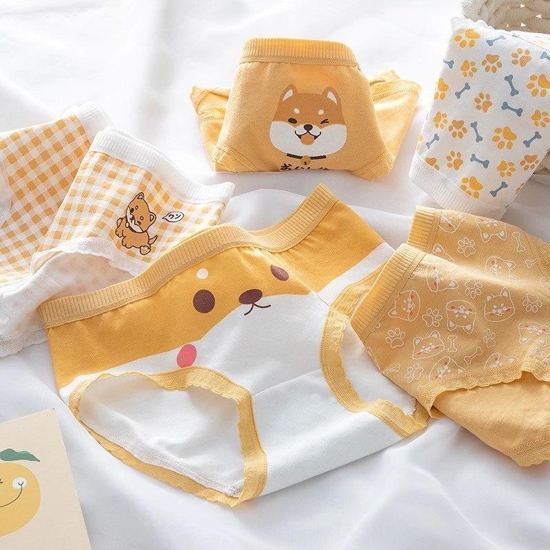 E67 กางเกงในน่ารัก เซ็ตน้องหมาชิบะ ใส่สบาย มีหลายลายให้เลือก พร้อมส่ง