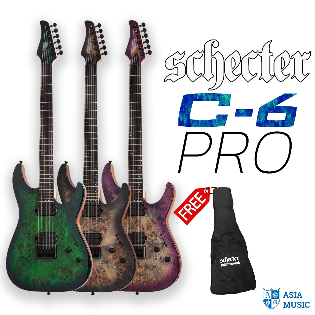 Schecter C-6 Pro กีตาร์ไฟฟ้า Schecter รุ่น C-6 Pro