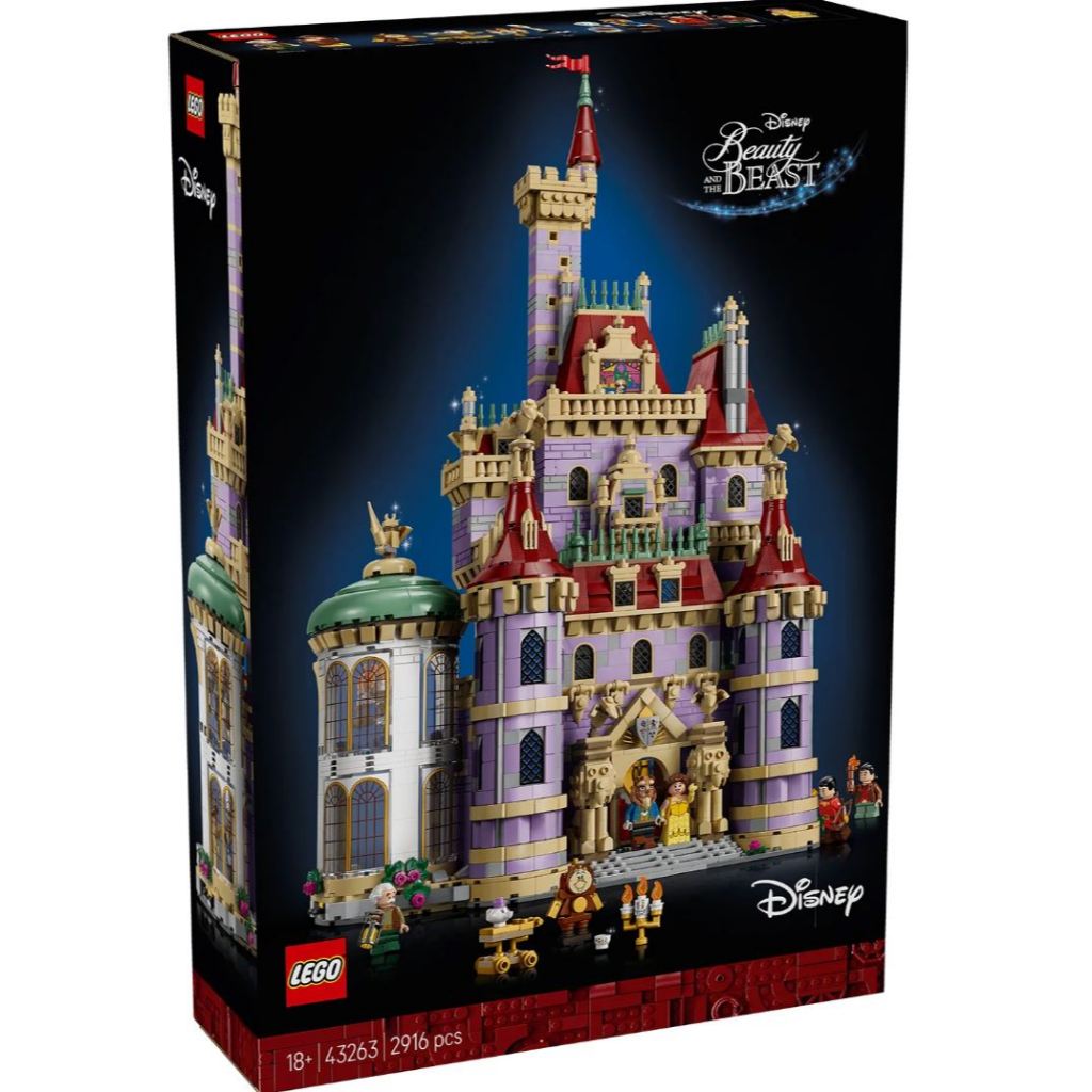 LEGO® Disney™ Princess Beauty and the Beast Castle 43263
