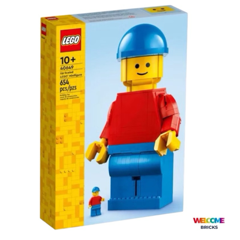 (พร้อมส่ง กล่องสวย) Lego 40649 Up-Scaled LEGO® Minifigure