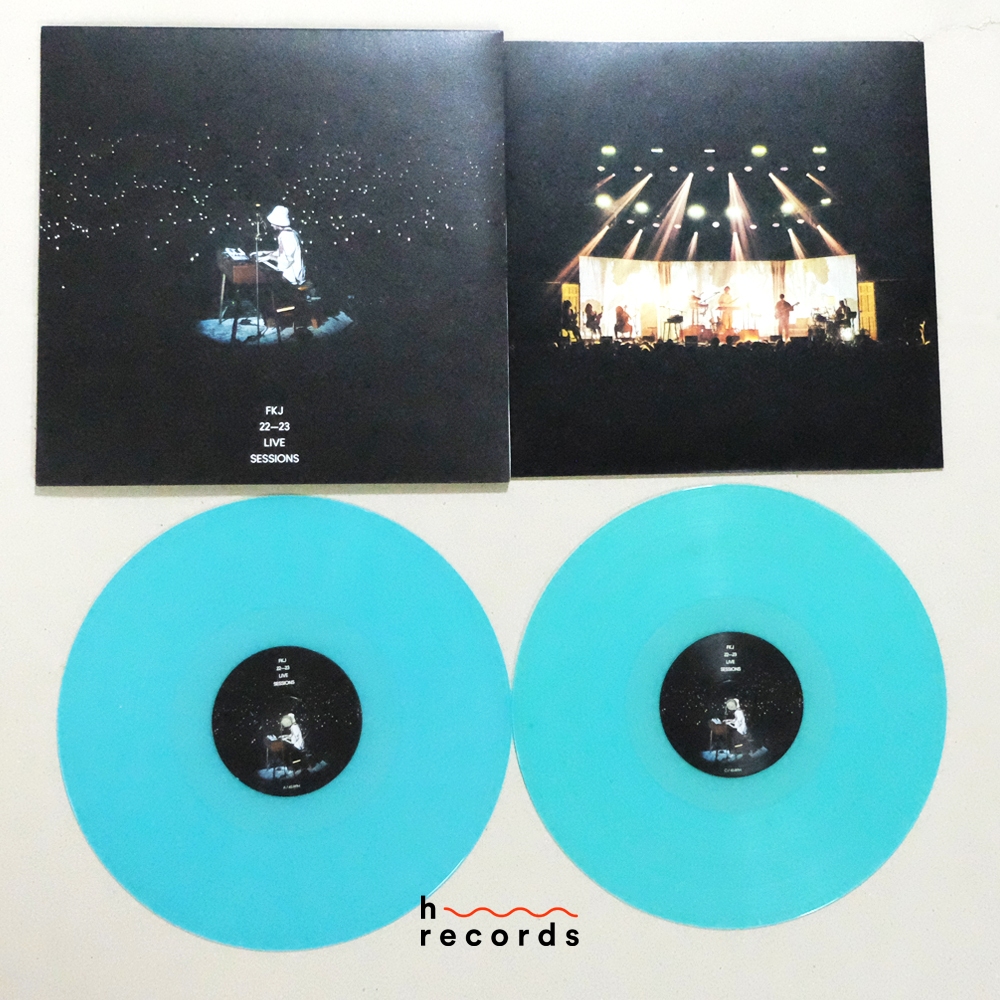 (ส่งฟรี) แผ่นเสียง FKJ - 22_23 Live Sessions (Translucent Light Blue Vinyl 2LP)