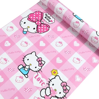 ลายการ์ตูน วอลเปเปอร์ สติกเกอร์ ติดผนัง กาวในตัว PVC มีกาวในตัว ขนาด 0.45x9-10 เมตร