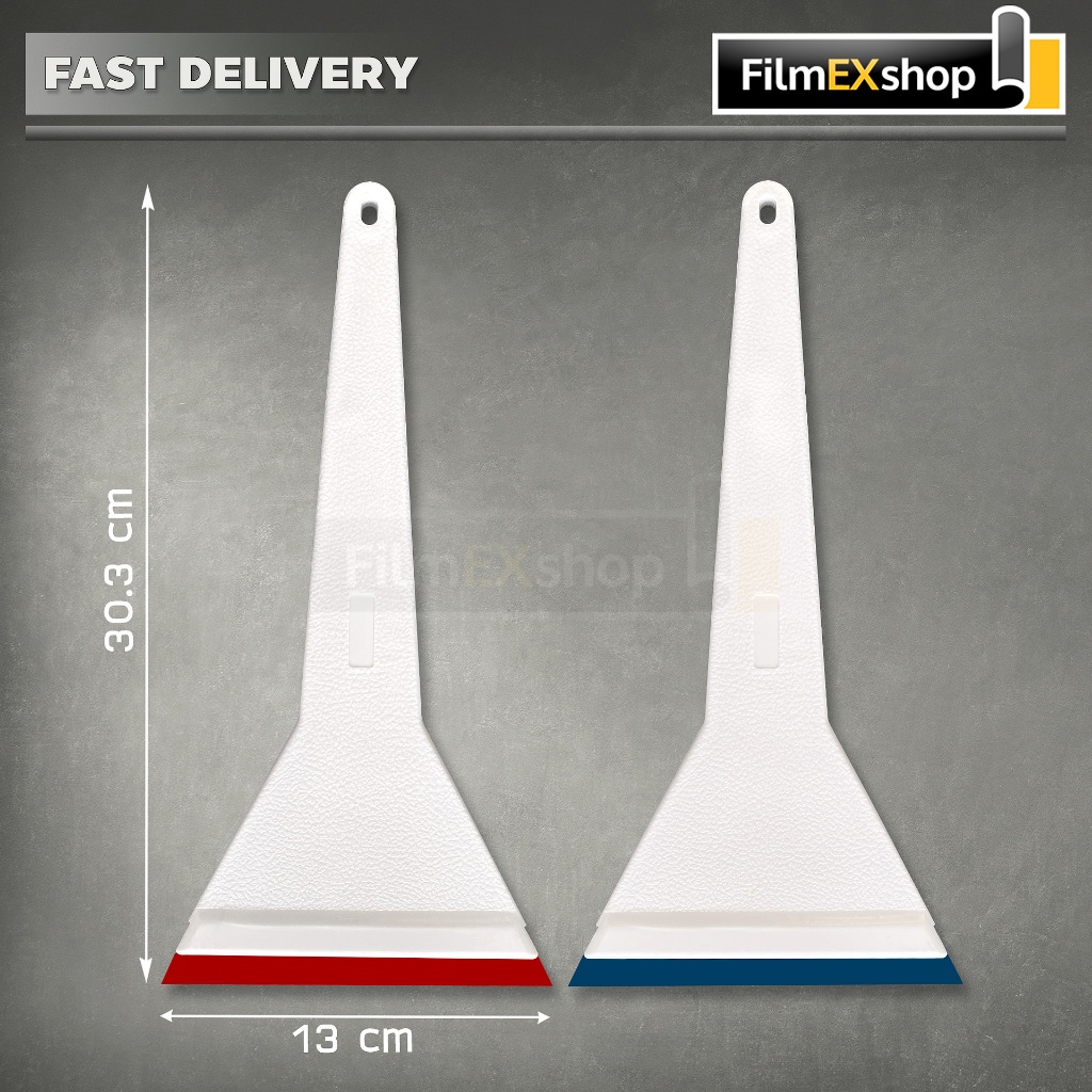 เกียงรีดฟิล์ม อุปกรณ์ติดฟิล์มกรองแสง เครื่องมือช่างฟิล์ม ยางรีดขนาดใหญ่ Heat Resist Plastic Squeegee SQ50