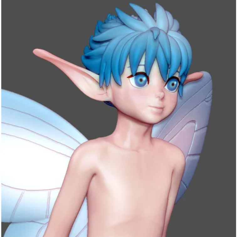 PUCK FAIRY - BERSERK (FIGUREMASTERACADEMY) (3D Print Model ไม่ทำสี)