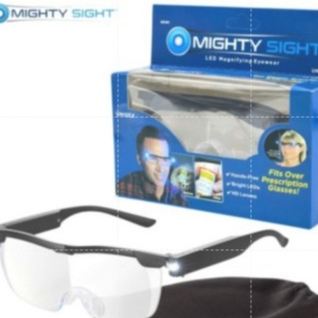Mighty sight glasses แว่นขยายไร้มือจับ-LED