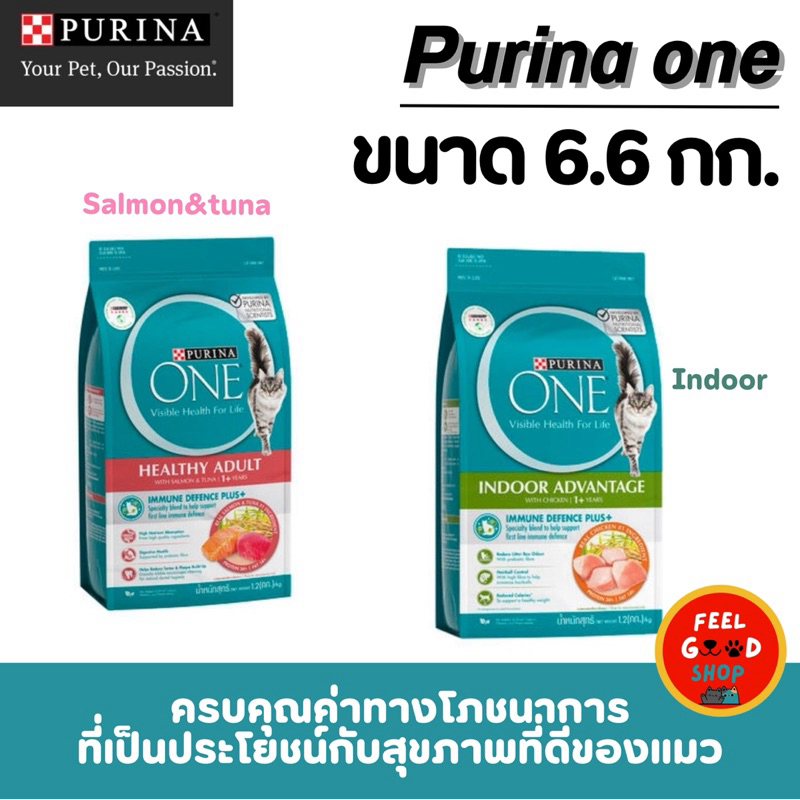 PURINA ONE (6.6kg) อาหารแมวเพียวริน่าวัน อาหารแมว