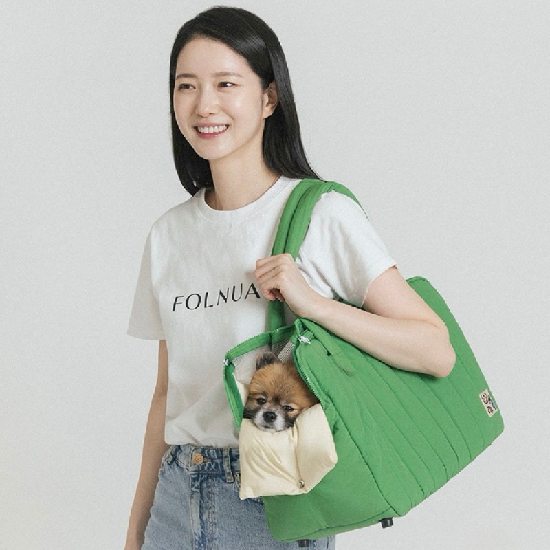 VELKYBARK [พร้อมส่ง] Pogle กระเป๋าสุนัข กระเป๋าแมว กระเป๋าใส่สัตว์เลี้ยง สไตล์เกาหลี Pet Bag รูปที่ 4