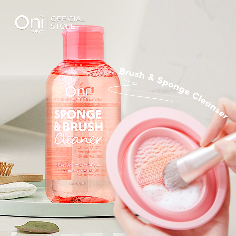 Oni Makeup Brush Cleaner ซิลิโคน ล้างแปรงแต่งหน้า  น้ำยาทำความสะอาด ที่ล้างแปรง ล้างแปรง แปรง