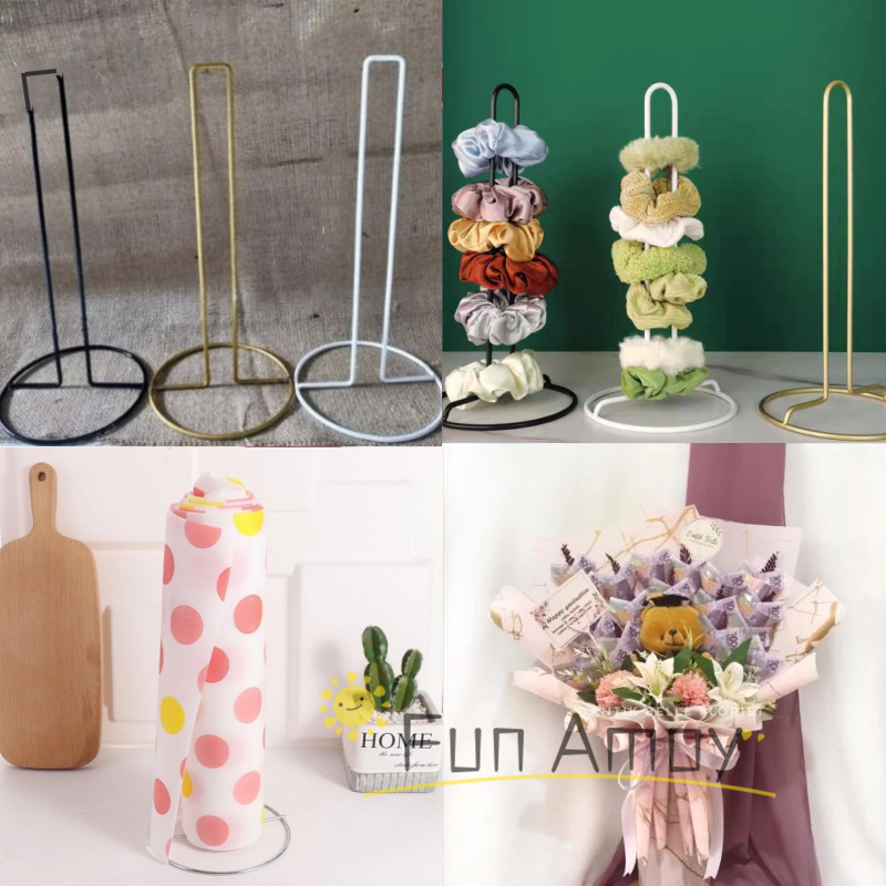 พร้อมส่ง ขาตั้งช่อดอกไม้ใส่ช่อธนบัตร ช่อดอกไม้แห้งและช่อดอกไม้สด ขาเหล็กตั้งช่อ ขาตั้งดอกไม้ ชั้นวางผ้าเช็ดปากแนวตั้ง