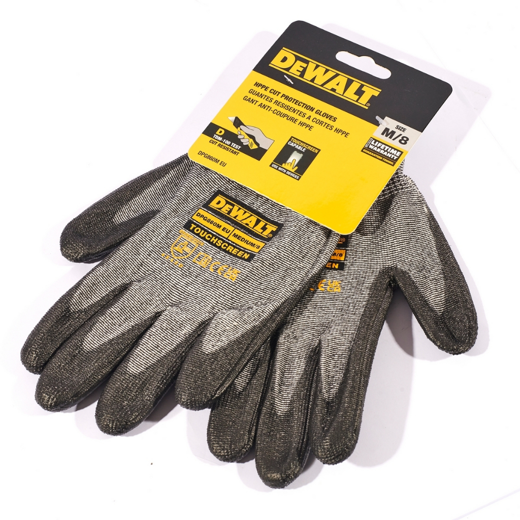 ถุงมือกันบาด DEWALT รุ่น DPG860M (ไซส์ M)