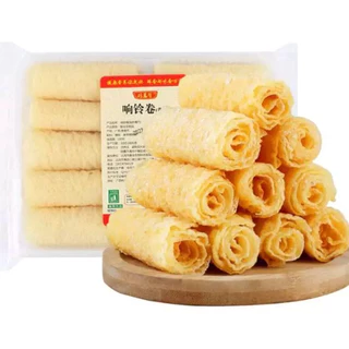ฟองเต้าหู้ทอดแพ็คใสขนาด120g 响铃卷บรรจุ10ม้วน พร้อมส่ง กินกับชาบู หม่าล่าอร่อยสุด