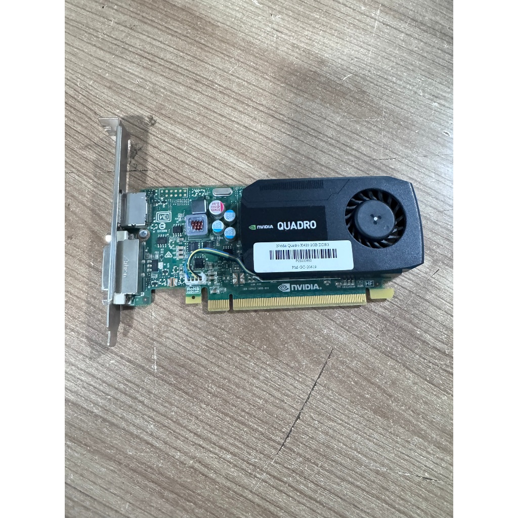 การ์ดจอ NVIDIA QUADRO K420 2GB GRAPHIC CARD GPU WORKSTATION SERVER สินค้ามือสอง มีประกันร้าน
