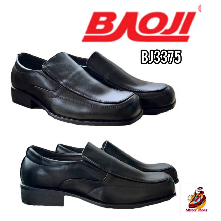 BAOJI รองเท้าคัทชูชาย แบรนด์ บาโอจิ รุ่น BJ3375 ทำงาน นักศึกษา เป็นทางการ ทำธุระกิจ