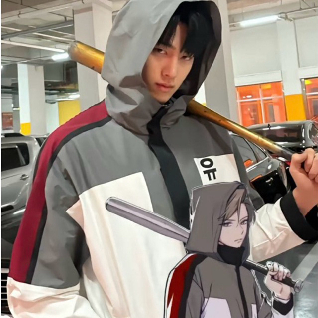 เสื้อแจ็คเก็ตแบบคล้ายซีรีส์เกาหลีเรื่อง Study Group | กลุ่มติวเดือด เลือดนักสู้ (2025) jacket study 