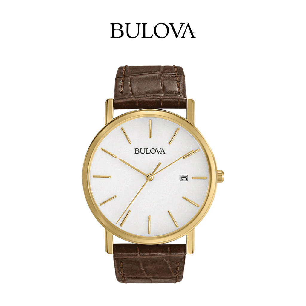 BULOVA 97B100 Men's Classic Watch Quartz ( นาฬิกาผู้ชายระบบถ่าน )