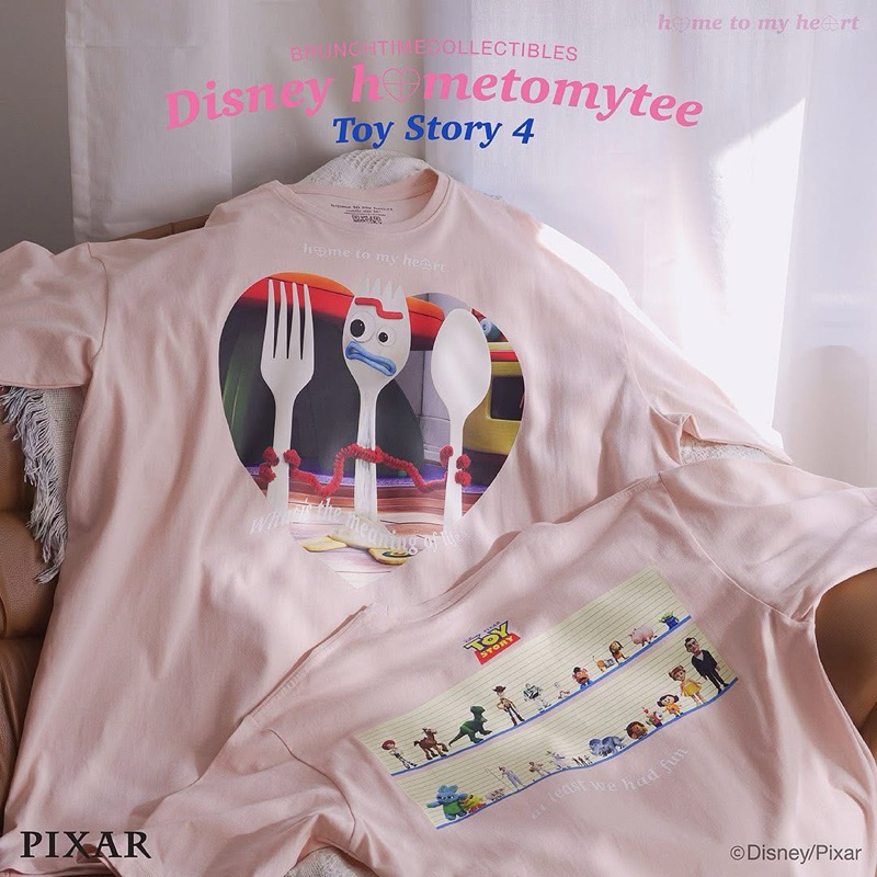 Home To My Heart เสื้อ ฟอร์กี้ Forky Toy Story พร้อมส่ง New in pack‼️ อก 44,56 hometomyheart home to my herat