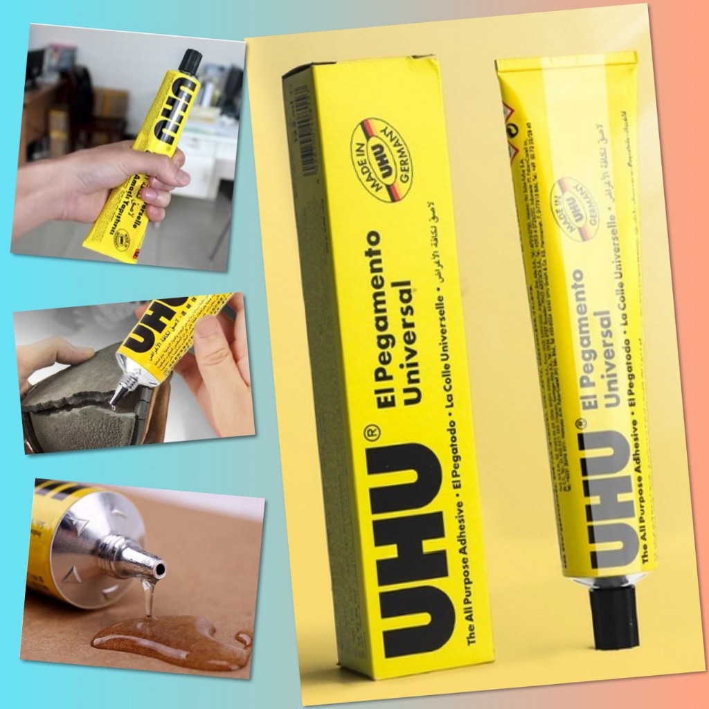🌈 กาว UHU กาวใส glue ยึดติด ซ่อม DIY งานฝีมือ ซ่อมรองเท้า อเนกประสงค์ สารพัดประโยชน์ รุ่นอัพเกรด เพิ่มความเหนียวแน่น 🌈