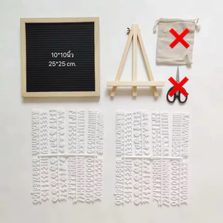 Letter board 25*25 บอร์ดปักอักษรชื่อทารก