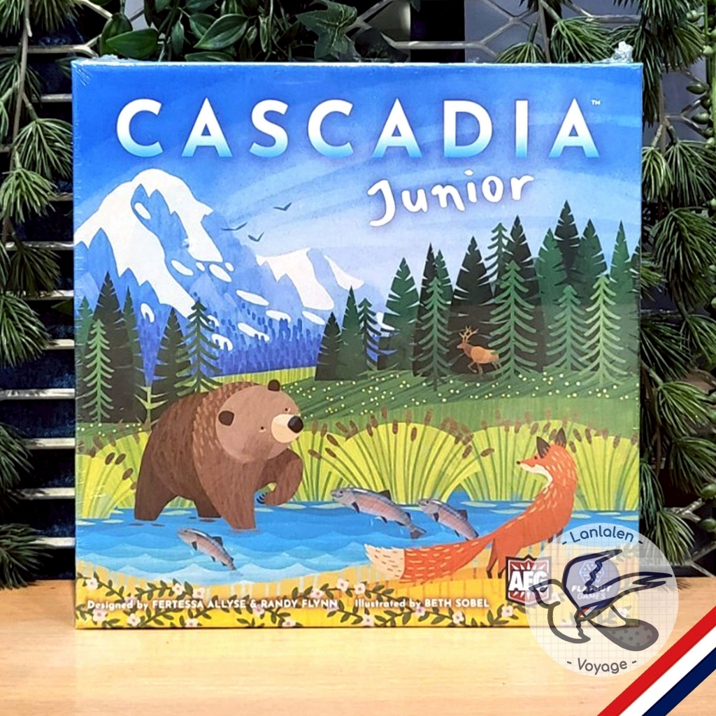 Cascadia Junior (Cascadia Jr.) ห่อของขวัญฟรี [Boardgame]