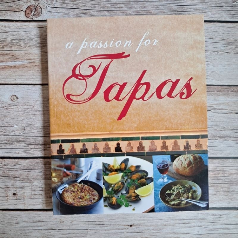 #มือสอง #Cookbook: A Passion for Tapas.