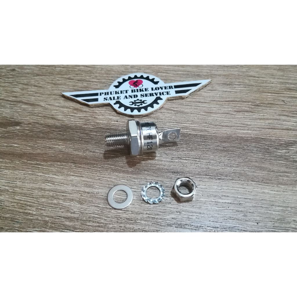 diode 70A 1200V ไดโอดเรียงกระแสแบบขันน๊อต ทนกระแสสูง สำหรับงานโซล่าเซลล์ ระบายความร้อนได้ดี ทนทาน