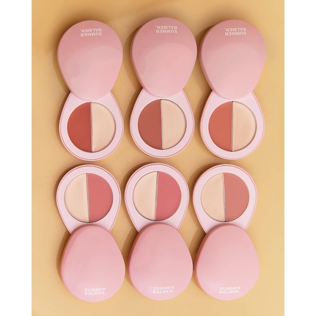 ซัมเมอร์บาล์มเมอร์ Glowing Cheeks Duo Palette - Summer Balmer thumbnail 5