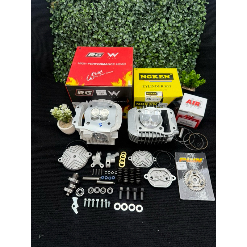 ชุด66-67/4vฝาRGใส่เวฟ125ปลาวาฬปี2012-2022และmsx ทำหลังวาวจิกเบ้าฝาเสื้อพร้อมลูกสลัก15ปาดหลบปอกนอก71ม