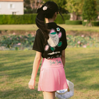 Par Princess Skirt -กระโปรงพลีทสำหรับตีกอล์ฟมีซับใน