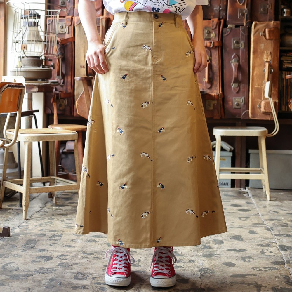 GBL. Kiki’s Delivery Service. กระโปรงปักลาย . Ghibli . ส่งตรงจากญี่ปุ่น