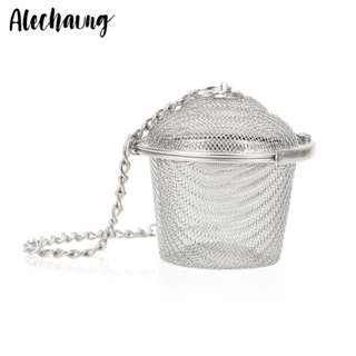 ที่กรองชา ที่กรองชาสเเตนเลส tea filter สแตนเลสแท้ 100% ไม่เป็นสนิม พกพาง่าย ทำความสะอาดง่าย Alechaung coffee