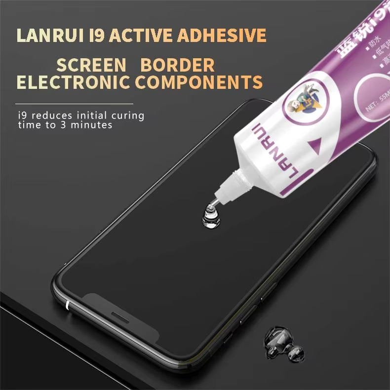 LANRUI I9 Active กาวกันน้ําความหนืดสูงสําหรับโทรศัพท์มือถือโน้ตบุ๊คทีวีหน้าจอ LCD ปกหลังซ่อมกาว