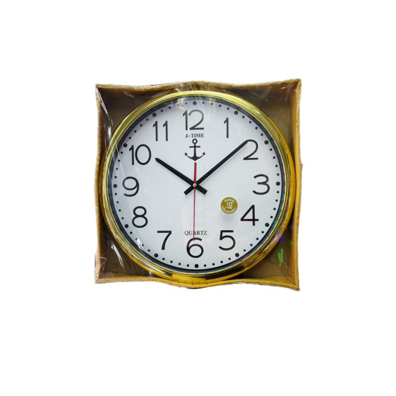 นาฬิกาแขวนผนัง ขนาด 14 นิ้วตัวเรื่อนใหญ่มองเห็นชัด นาฬิกาเรือนใหญ่ สไตล์ยุโรป เดินเงียบ ไม่มีเสียงรบกวน - รูปที่ 6