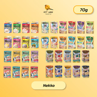 Nekko อาหารเปียกแมว เน็กโกะ 70g 1 ซอง
