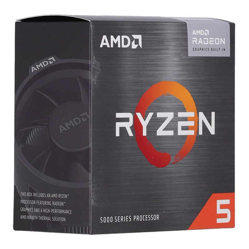 CPU มือสอง AMD ryzen 5600g ใช้งานปกติ ครบกล่อง ประกันหมด