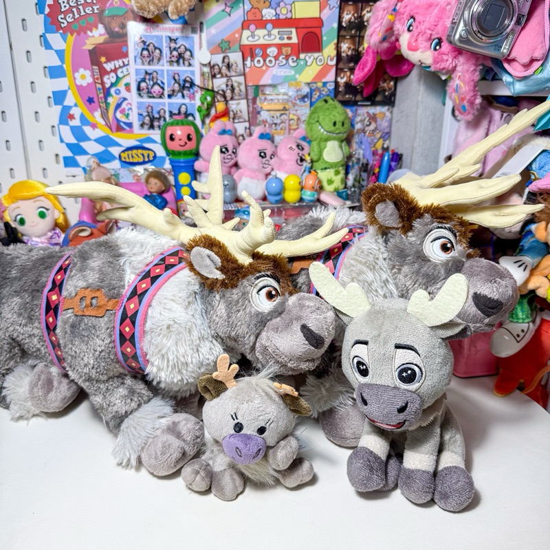 พร้อมส่ง🚚 ตุ๊กตากวางสเฟน โฟรเซ่น sven - frozen🫎❄️ มีหลายตัว อ่ายรายละเอียดก่อนนะคะ🩶✨