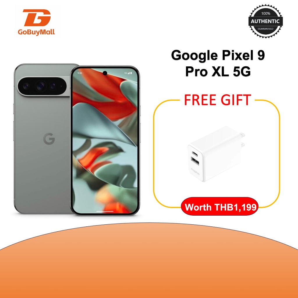 [**FREE 30W PD Fast Charger**] Google Pixel 9 Pro XL with 5G Dual-Sim Smartphone – BRAND NEW
