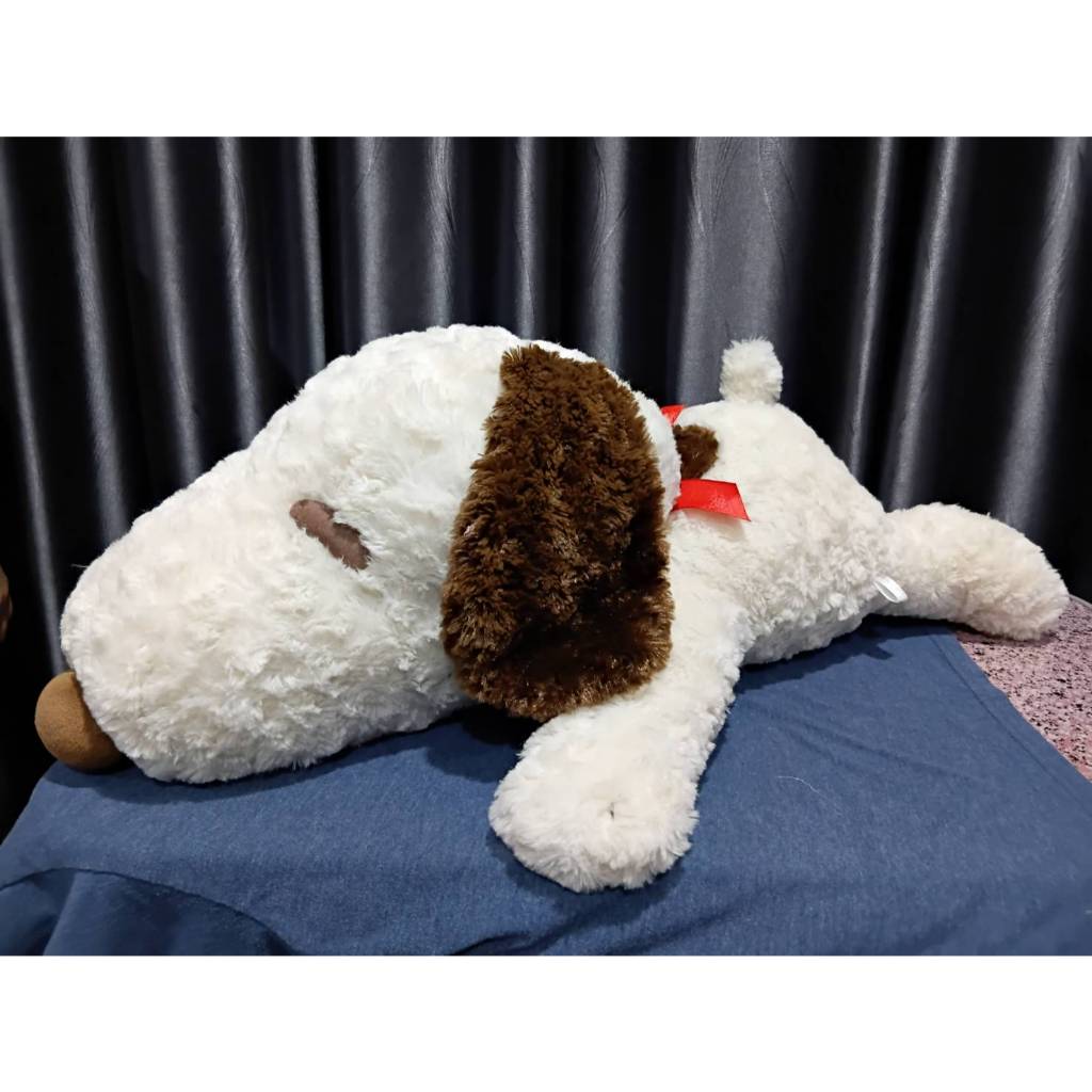 ตุ๊กตาสนูปี้ท่านอน ตัวใหญ่  ป้ายผ้า Snoopy ขนาด 29 นิ้ว