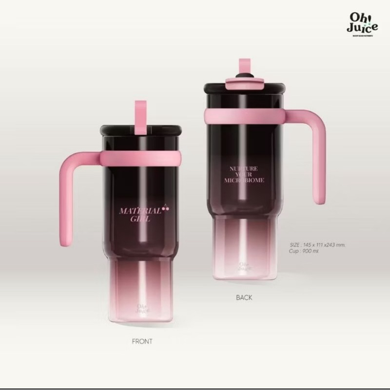 ใช้โค้ดลดได้น้าา1000 แก้น้ำแม่ชม 𝐌𝐚𝐭𝐞𝐫𝐢𝐚𝐥 𝐆𝐢𝐫𝐥 𝐓𝐮𝐦𝐛𝐥𝐞𝐫 ( 𝐋𝐢𝐦𝐢𝐭𝐞𝐝 𝐄𝐝𝐢𝐭𝐢𝐨𝐧 )แก้วน้ำOhjuice แท้100% จาก