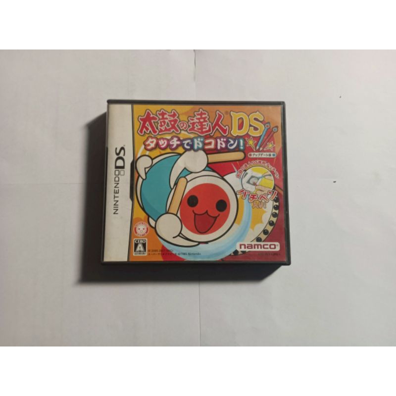 ตลับแท้ Nintendo DS โซนญี่ปุ่น Taiko no Tatsujin DS : Touch de Dokodon! (NTR-YKTJ-JPN-1) สินค้ามือสอ