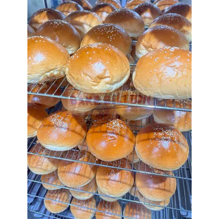 🔥ส่งทันที🔥 บริยอชบัน (งาขาว/ไม่งา) 10 ซม. Homemade Brioche Bun