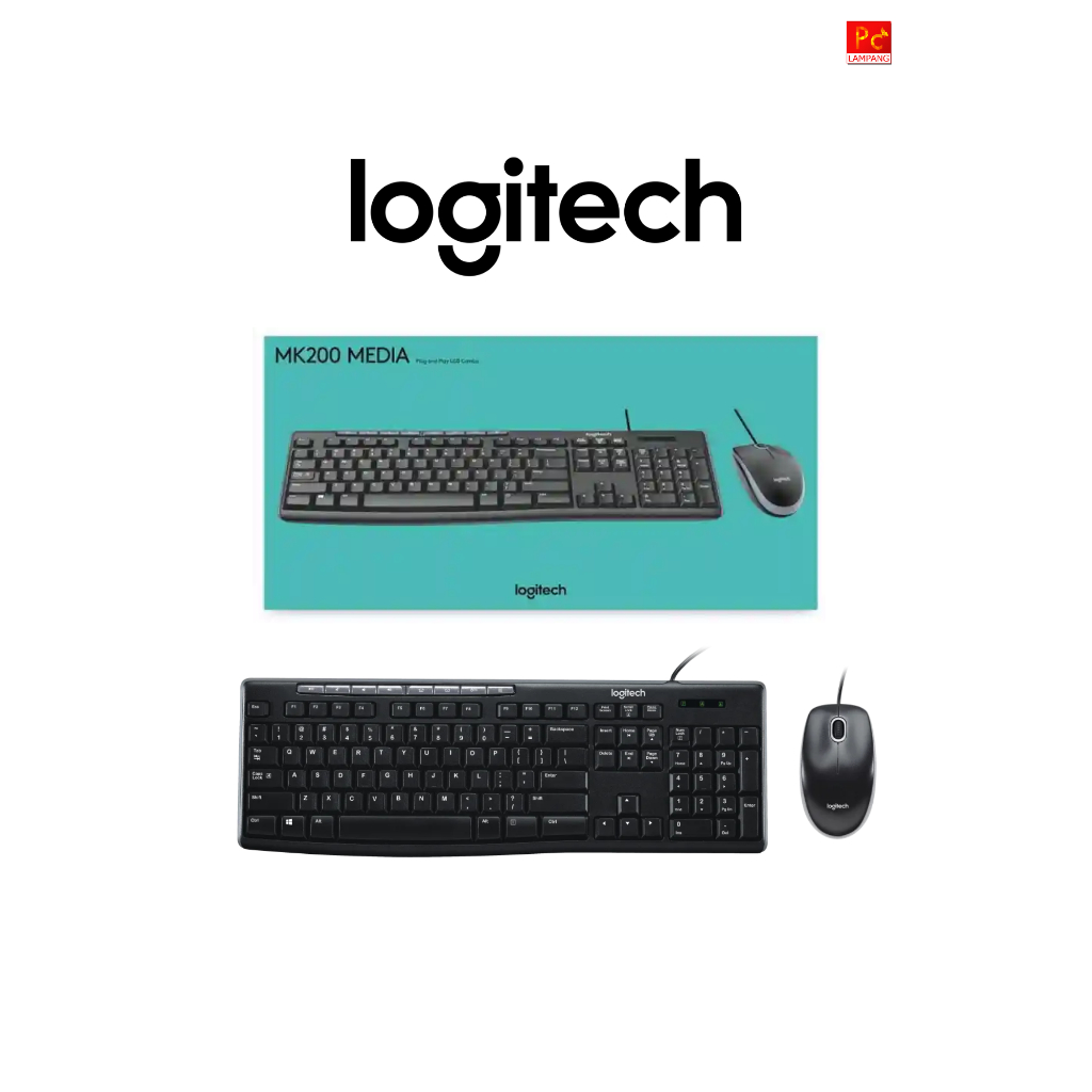LOGITECH MK200 USB MEDIA DESKTOP