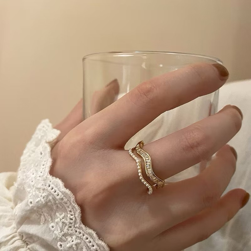 dolly ring - morning.earrings