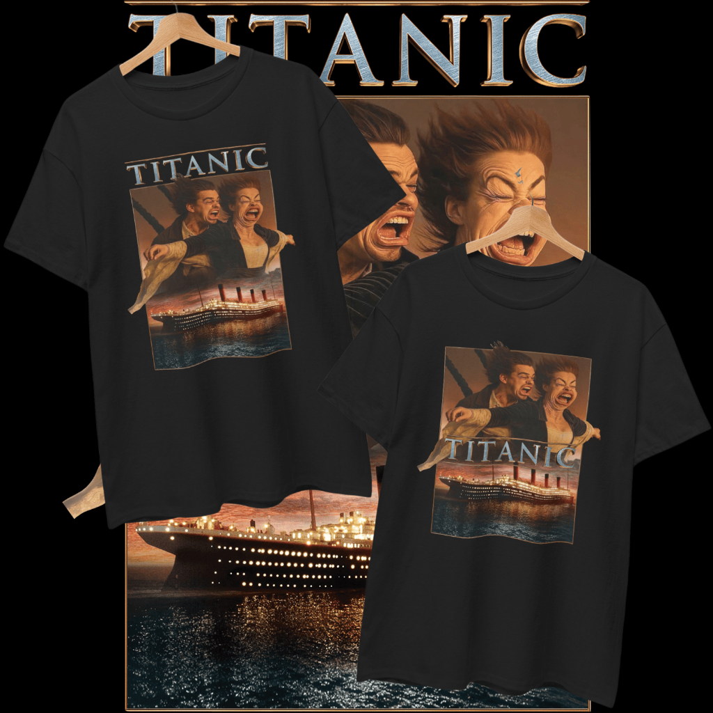 เสื้อยืด Fast Titanic (Cotton 100%) ⚠️ระวังร้านปลอม⚠️