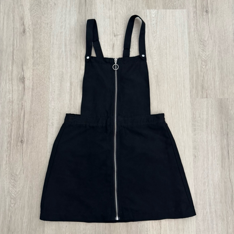 H&M Black Overall Dress Size 38 EU