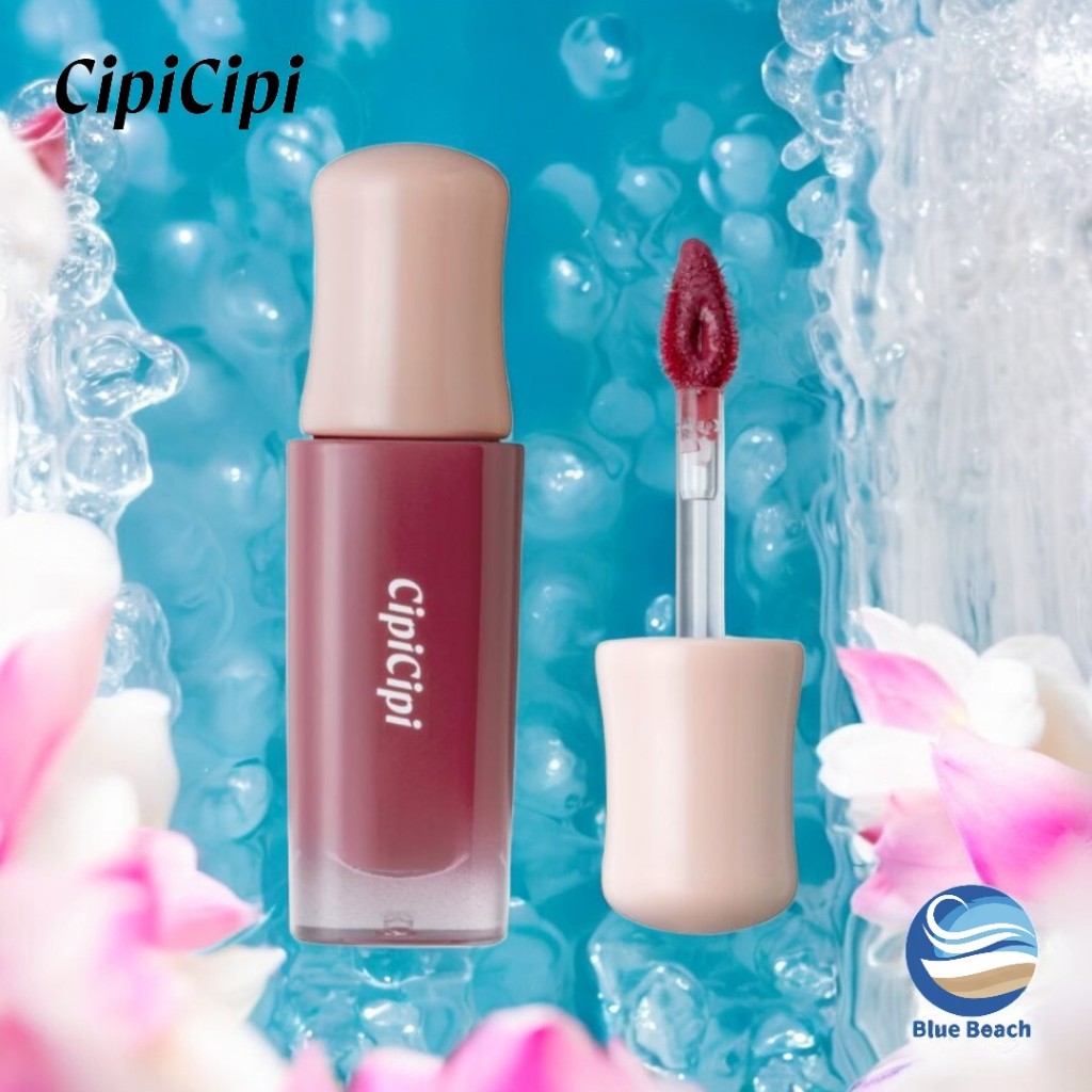 CipiCipi Dewy Film Tint/ทินท์ฟิล์มเงา/Fukurena Collab/เนื้อน้ำเงางาม/ติดทนนาน