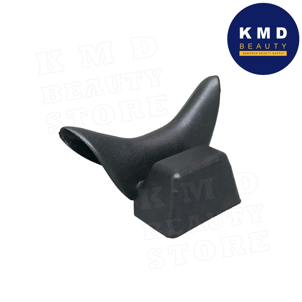 ยางรองคอพร้อมหมอน สำหรับใส่อ่างสระผม เพื่อให้นอนสระผมสบายยิ่งขึ้น ลดแรงกดทับ ทำจากซิลิโคน ทนน้ำได้