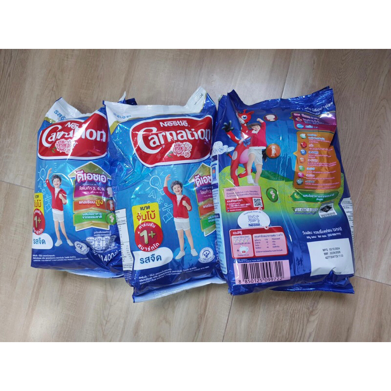 นมผงคาร์เนชั่น รสจืด Canation ขนาด 1400ก : 1 ถุง Exp. 4/2026