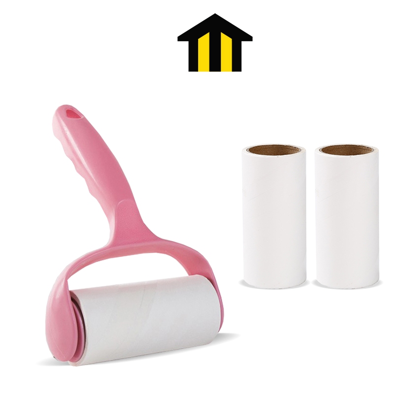 MONZA ลูกกลิ้งกำจัดขน ลูกกลิ้งกำจัดเส้นผม เก็บขนและฝุ่น แถมฟรี!! รีฟิล 2 ม้วน No.Y818