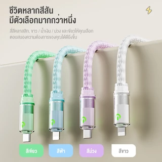 BASIKE สายชาร์จไอโฟน สายชาร์จเร็ว สายชาร์จ 60W Type-C to Type-C Cable For ip 15 แท็บเล็ต Fast Charge Cable ไฟแสดงสถานะ